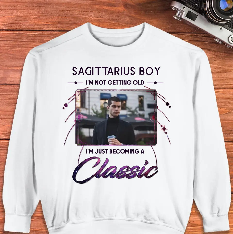 Becoming A Classis - Custom Photo - Personalized Gifts For Him - Sweater