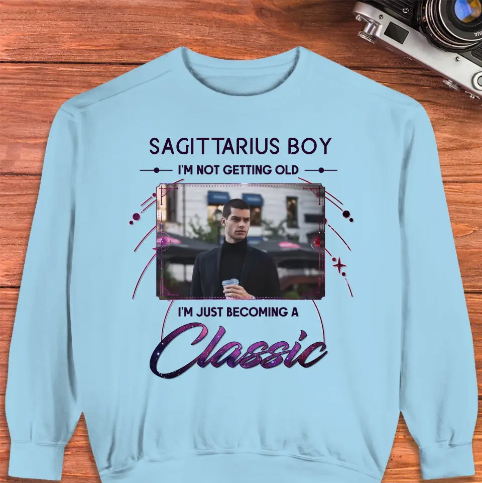 Becoming A Classis - Custom Photo - Personalized Gifts For Him - Sweater