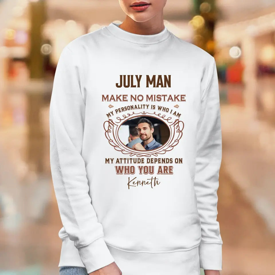 Make No Mistake - Custom Photo - Personalized Gifts For Him - T-Shirt