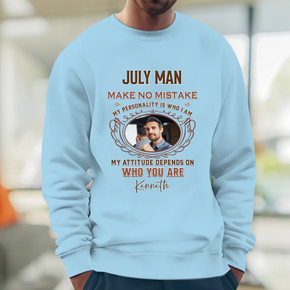 Make No Mistake - Custom Photo - Personalized Gifts For Him - T-Shirt