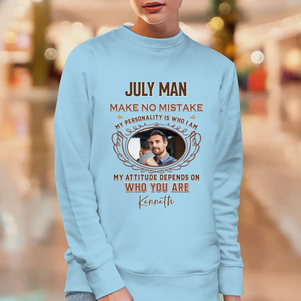 Make No Mistake - Custom Photo - Personalized Gifts For Him - T-Shirt