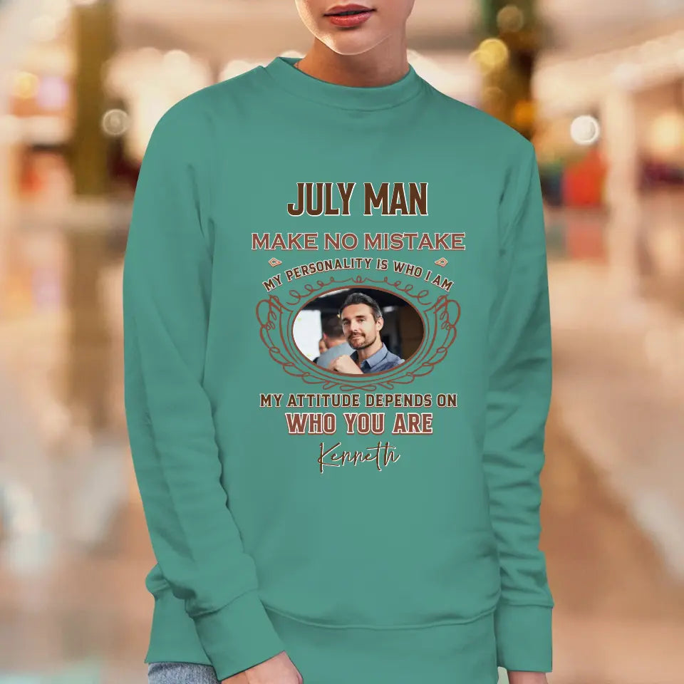 Make No Mistake - Custom Photo - Personalized Gifts For Him - Hoodie