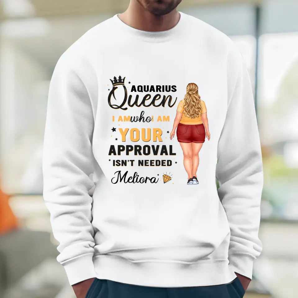 Your Approval - Custom Zodiac - Personalized Gifts For Her - T-Shirt