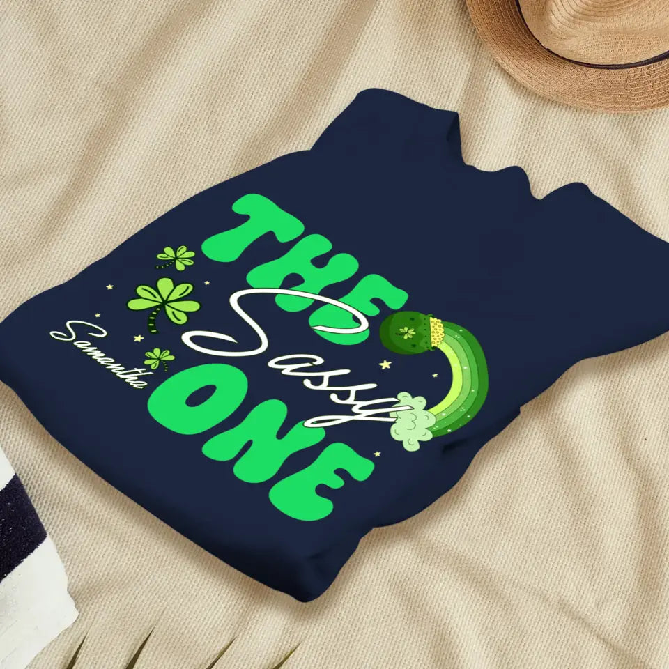 The Drunk One - Custom Quote - Personalized Gifts For Yourself - Sweater