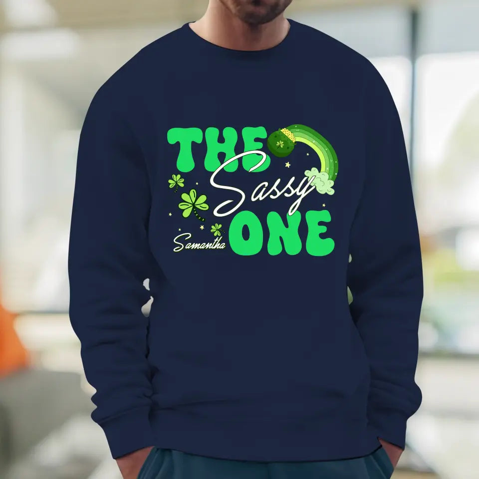 The Drunk One - Custom Quote - Personalized Gifts For Yourself - Sweater