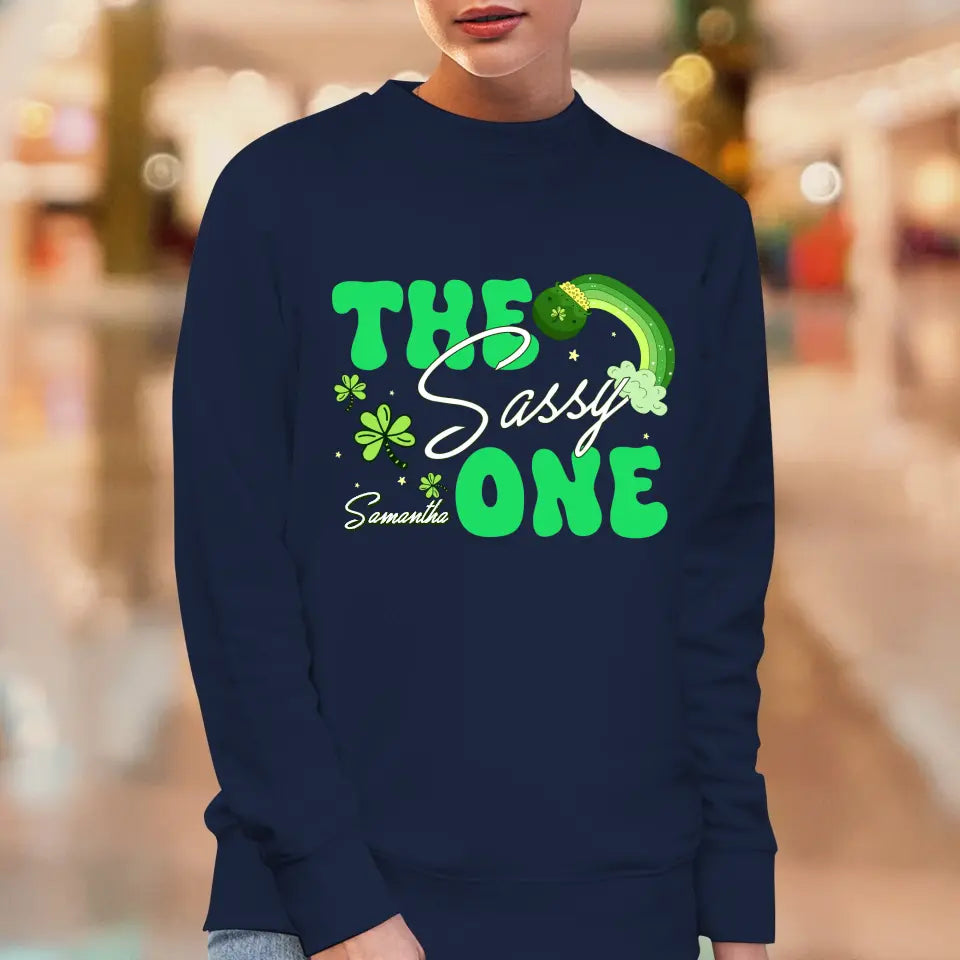 The Drunk One - Custom Quote - Personalized Gifts For Yourself - Sweater