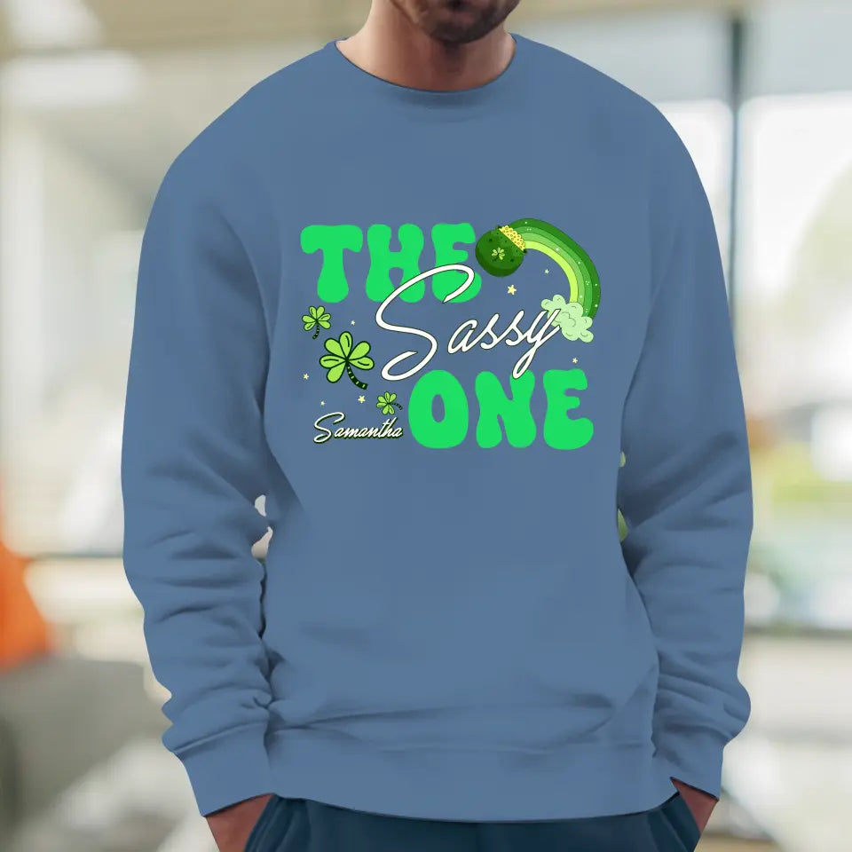 The Drunk One - Custom Quote - Personalized Gifts For Yourself - Sweater