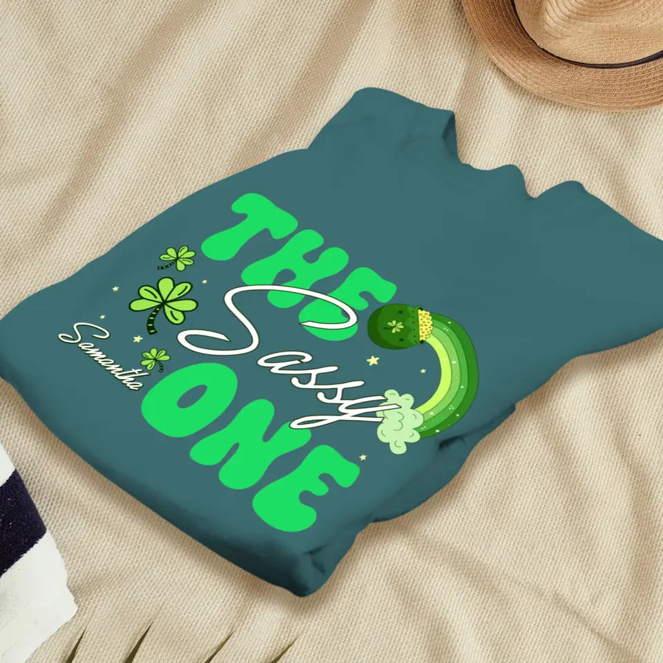 The Drunk One - Custom Quote - Personalized Gifts For Yourself - Sweater