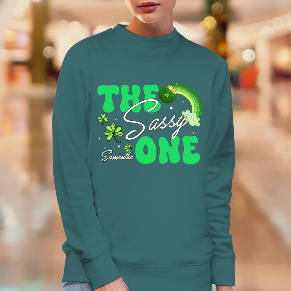 The Drunk One - Custom Quote - Personalized Gifts For Yourself - Sweater