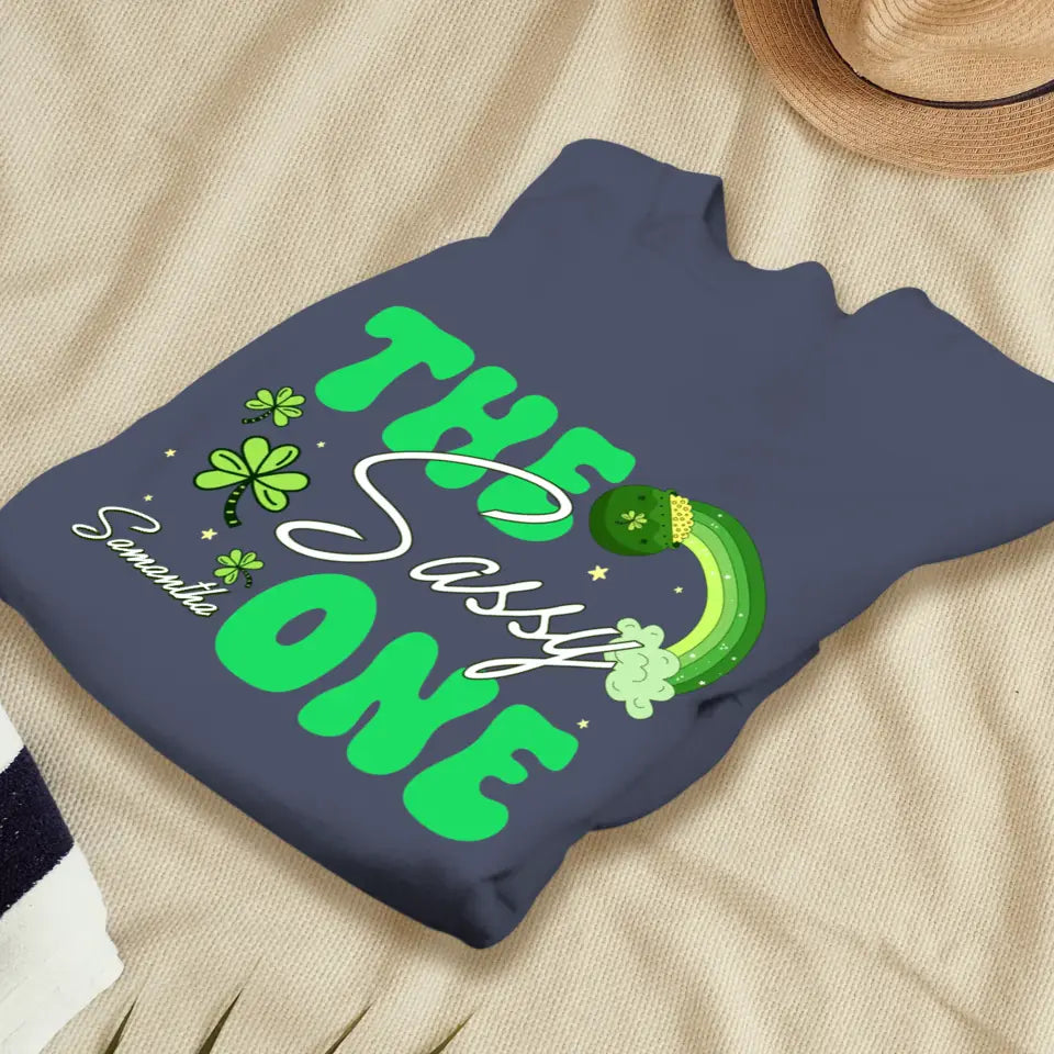 The Drunk One - Custom Quote - Personalized Gifts For Yourself - Sweater