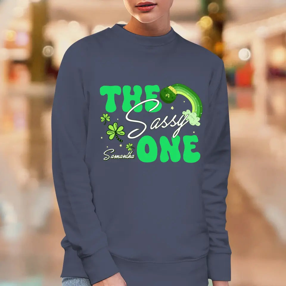 The Drunk One - Custom Quote - Personalized Gifts For Yourself - Sweater