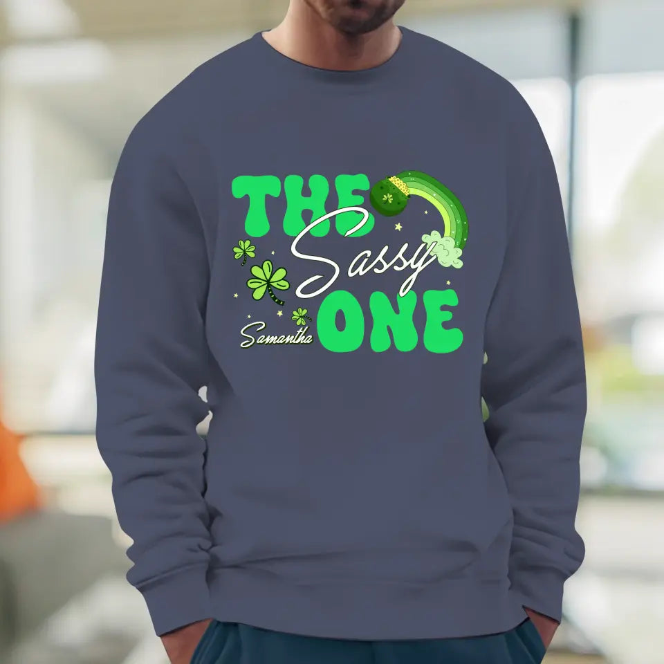 The Drunk One - Custom Quote - Personalized Gifts 
 For Yourself - T-Shirt