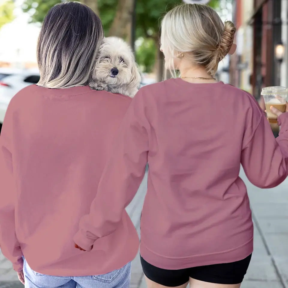 Always Together - Custom Photo - Personalized Gifts For Bestie - Sweater