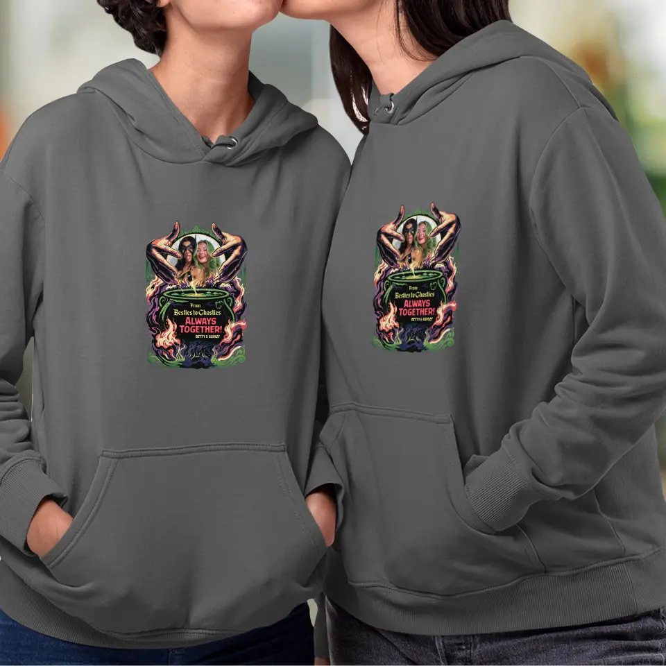 Always Together - Custom Photo - Personalized Gifts For Bestie - Sweater