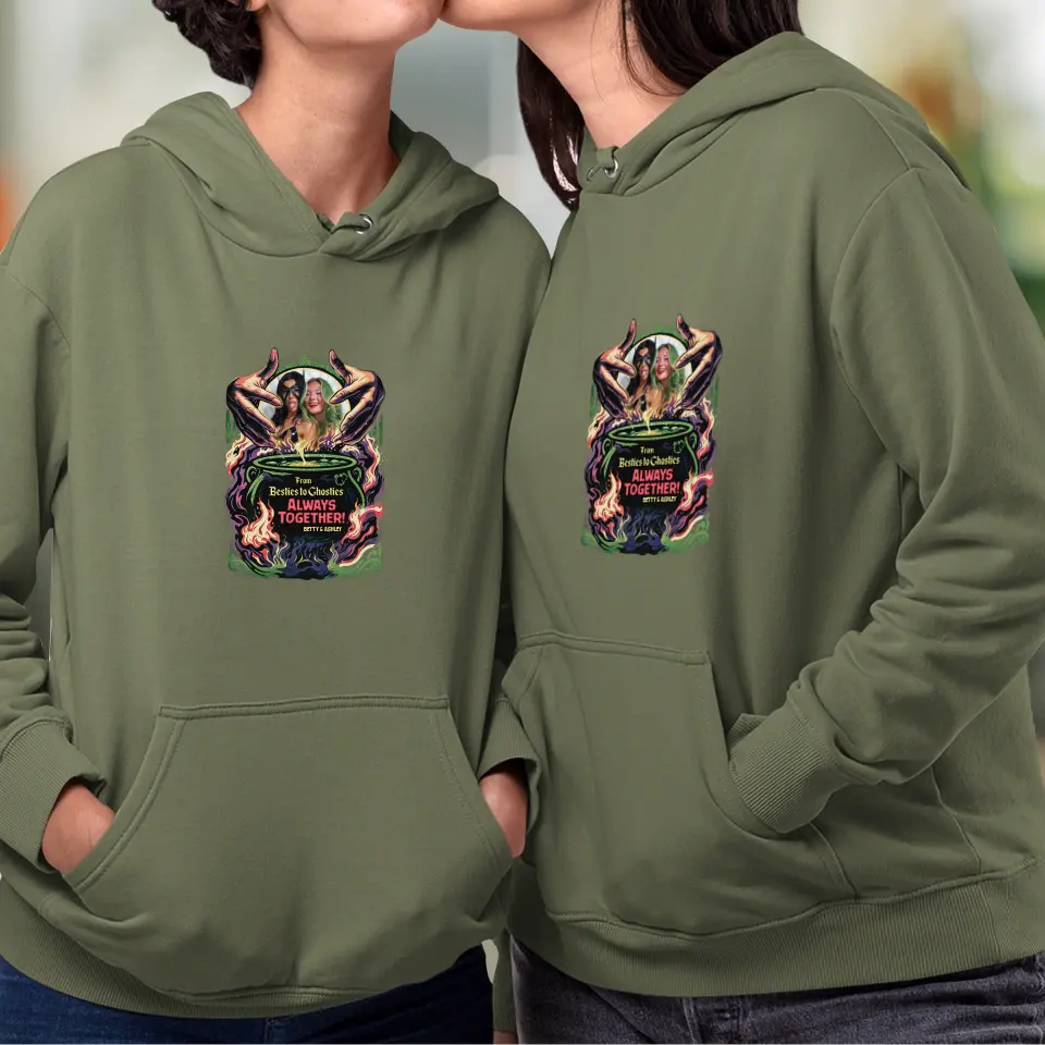 Always Together - Custom Photo - Personalized Gifts For Bestie - Sweater