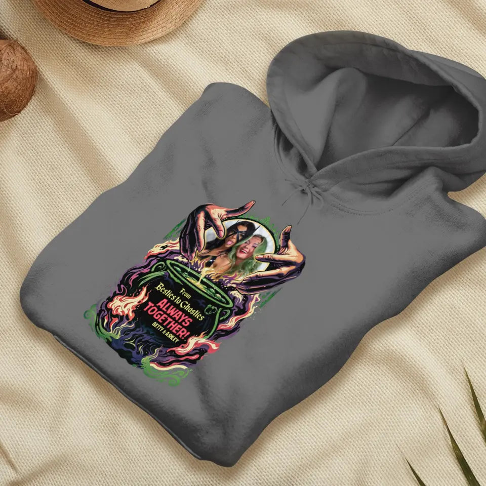 Always Together - Custom Photo - Personalized Gifts For Bestie - Hoodie