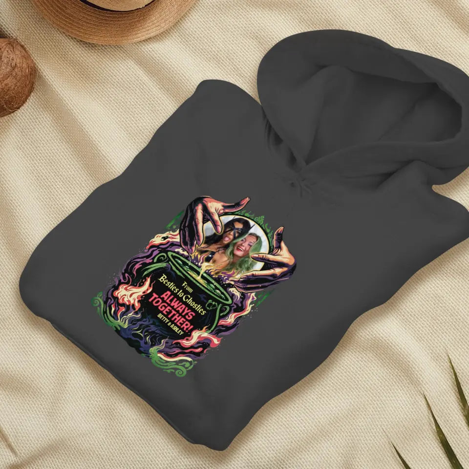 Always Together - Custom Photo - Personalized Gifts For Bestie - Hoodie