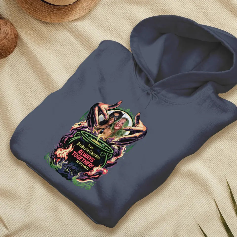 Always Together - Custom Photo - Personalized Gifts For Bestie - Hoodie