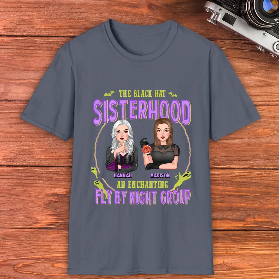 Sisterhood - Custom Name - Personalized Gifts For Bestie - T-shirt