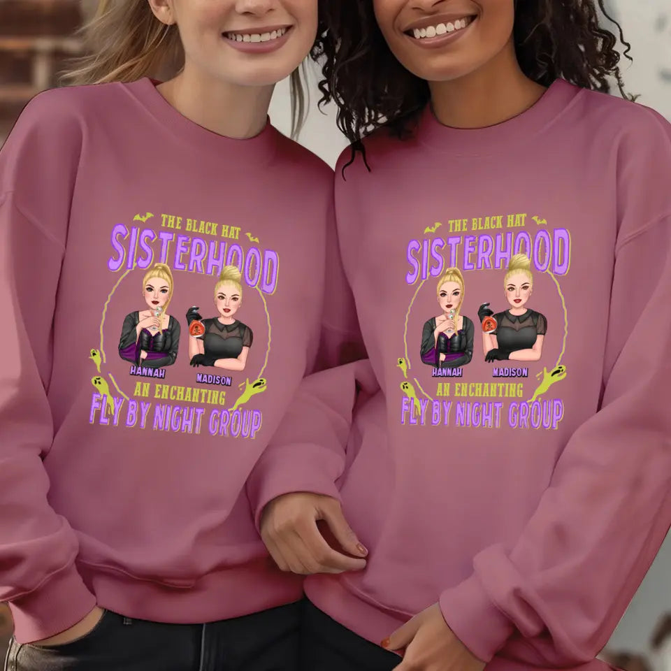 Sisterhood - Custom Name - Personalized Gifts For Bestie - Sweater