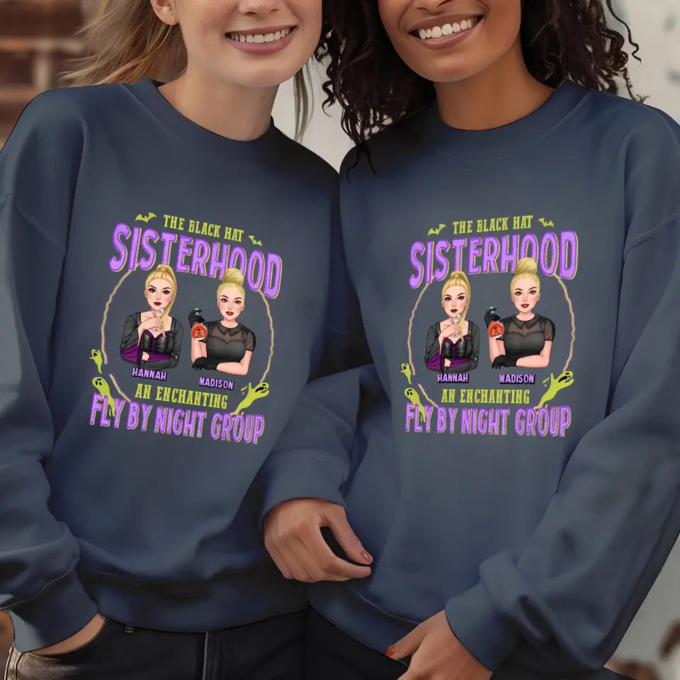 Sisterhood - Custom Name - Personalized Gifts For Bestie - T-shirt