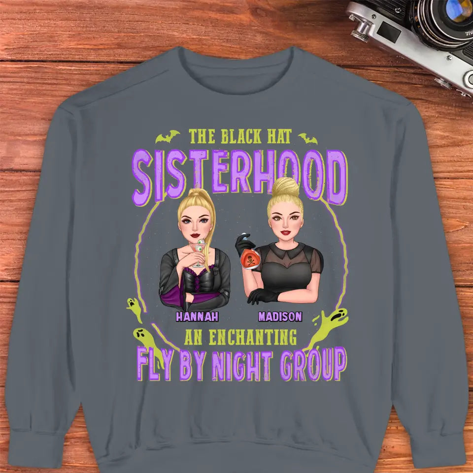 Sisterhood - Custom Name - Personalized Gifts For Bestie - T-shirt