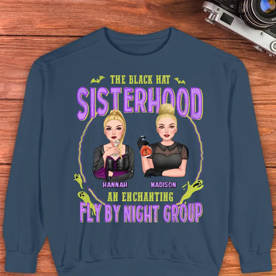 Sisterhood - Custom Name - Personalized Gifts For Bestie - T-shirt