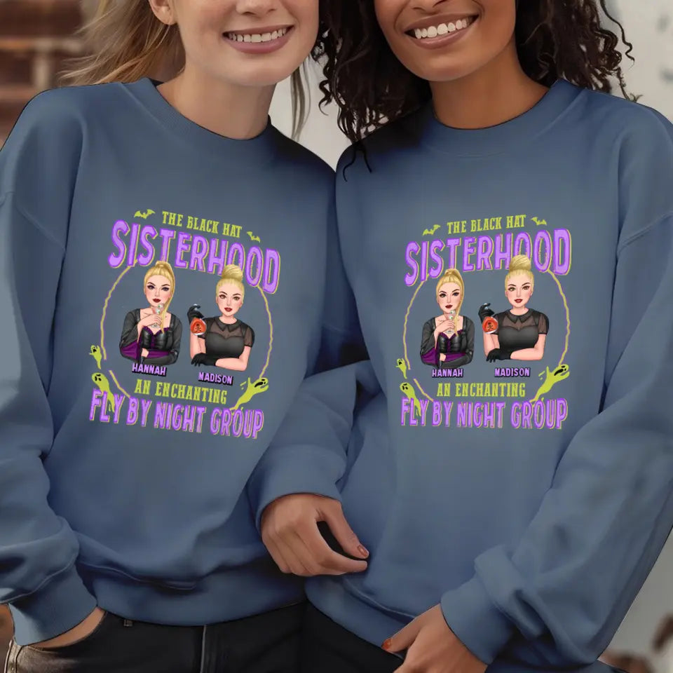 Sisterhood - Custom Name - Personalized Gifts For Bestie - T-shirt