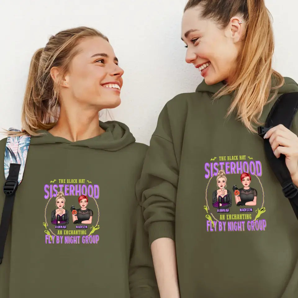 Sisterhood - Custom Name - Personalized Gifts For Bestie - T-shirt