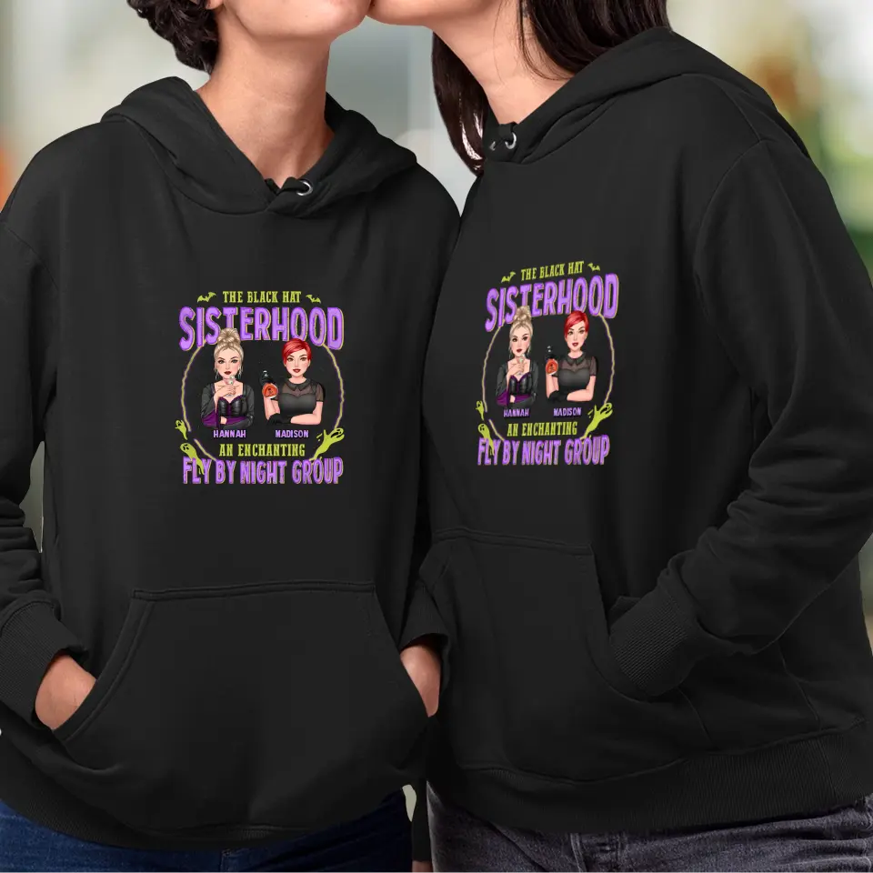 Sisterhood - Custom Name - Personalized Gifts For Bestie - T-shirt