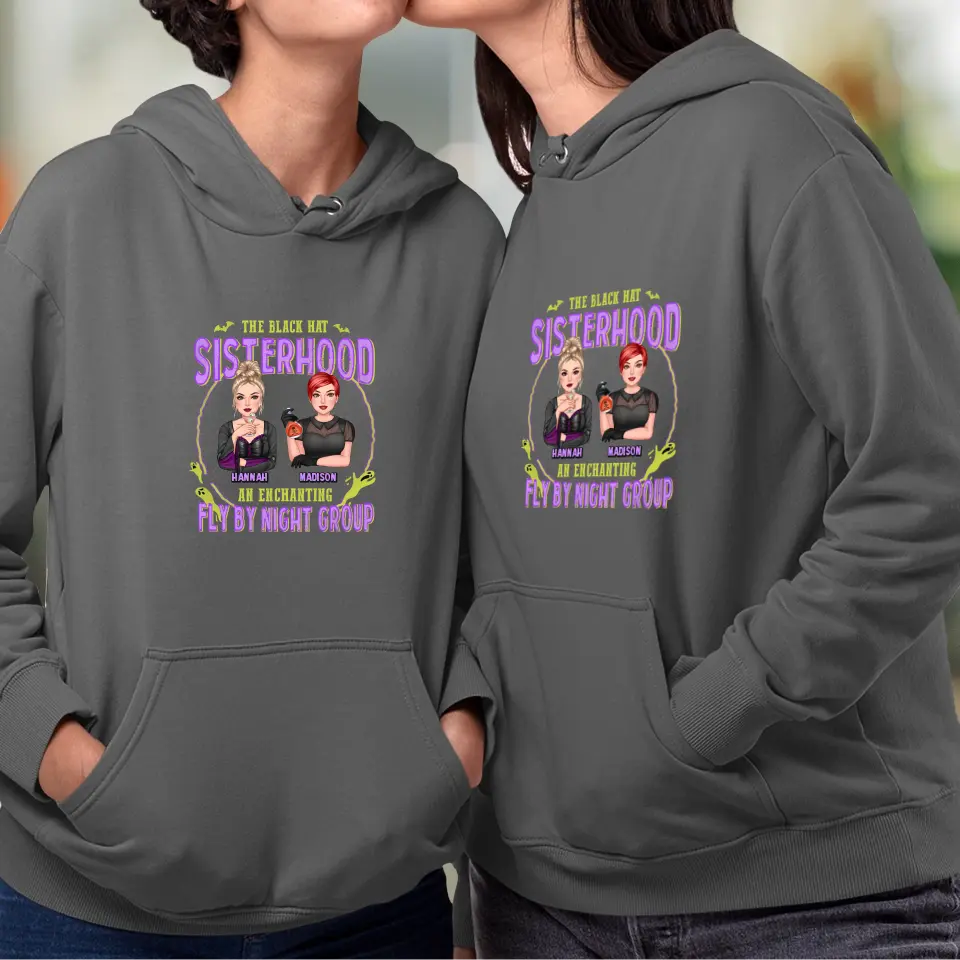 Sisterhood - Custom Name - Personalized Gifts For Bestie - T-shirt