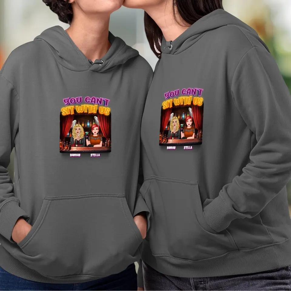 You Can't Sit With Us - Custom Name - Personalized Gifts For Bestie - Sweater