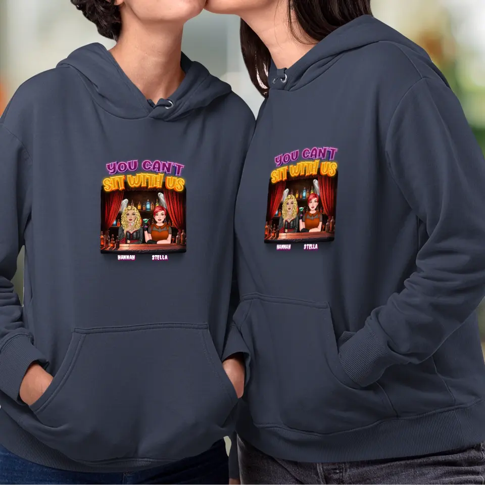 You Can't Sit With Us - Custom Name - Personalized Gifts For Bestie - Sweater