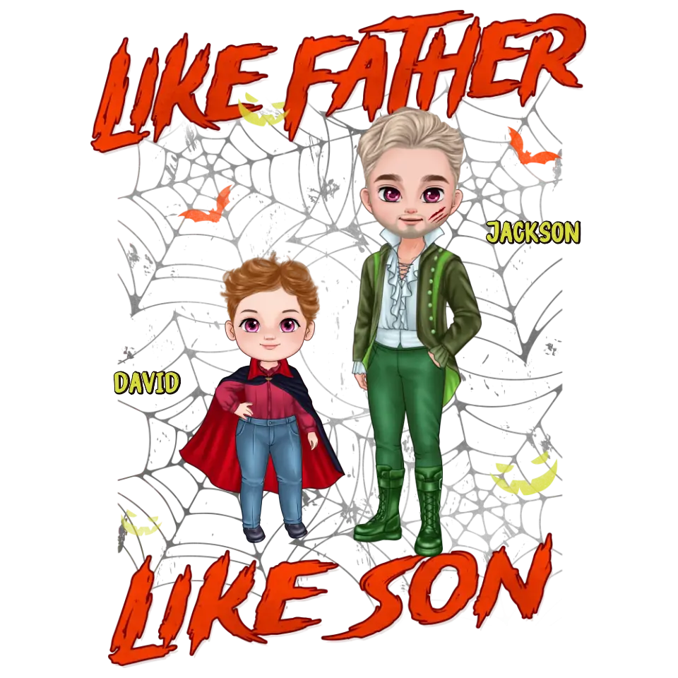 Like Father Like Son - Custom Photo - Personalized Gifts For Dad - Sweater