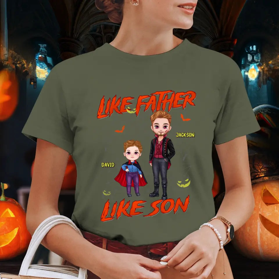 Like Father Like Son - Custom Photo - Personalized Gifts For Dad - Sweater