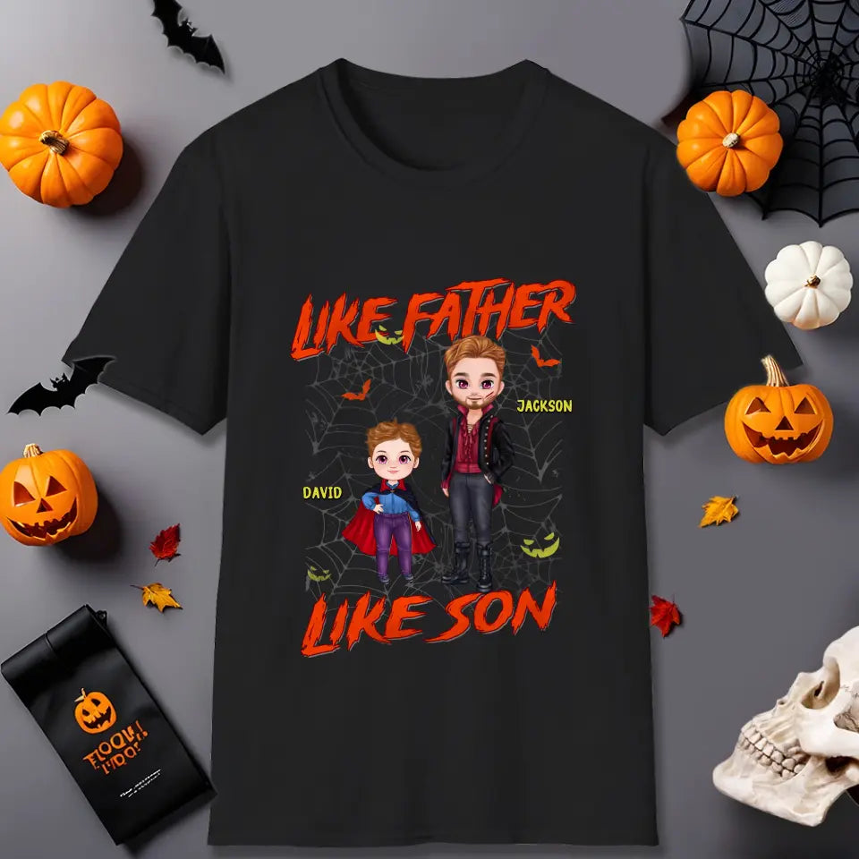 Like Father Like Son - Custom Photo - Personalized Gifts For Dad - Sweater