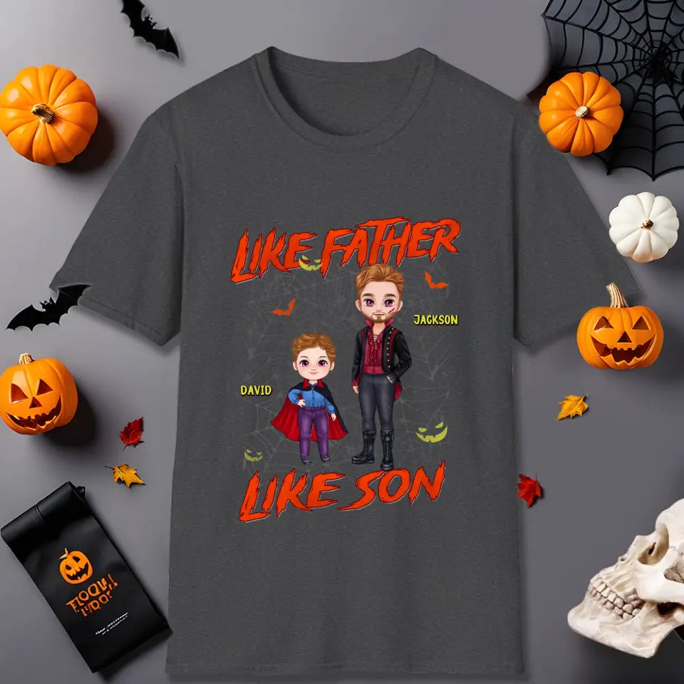 Like Father Like Son - Custom Photo - Personalized Gifts For Dad - Sweater