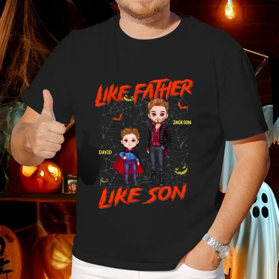 Like Father Like Son - Custom Photo - Personalized Gifts For Dad - Sweater