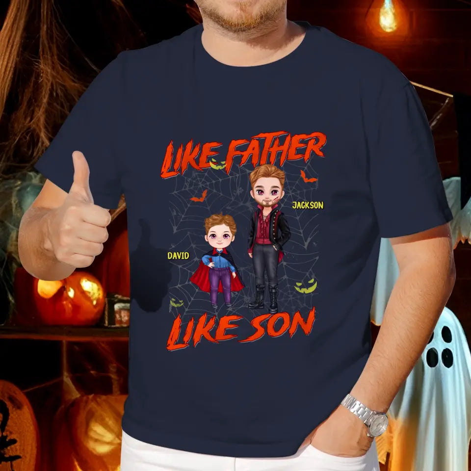 Like Father Like Son - Custom Photo - Personalized Gifts For Dad - Sweater