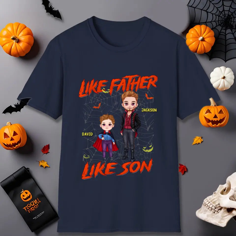 Like Father Like Son - Custom Photo - Personalized Gifts For Dad - Sweater