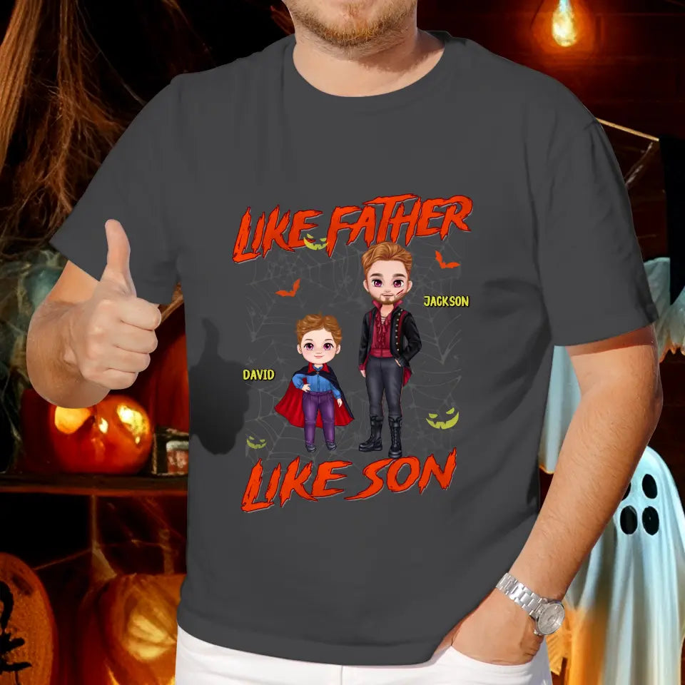 Like Father Like Son - Custom Photo - Personalized Gifts For Dad - Hoodie