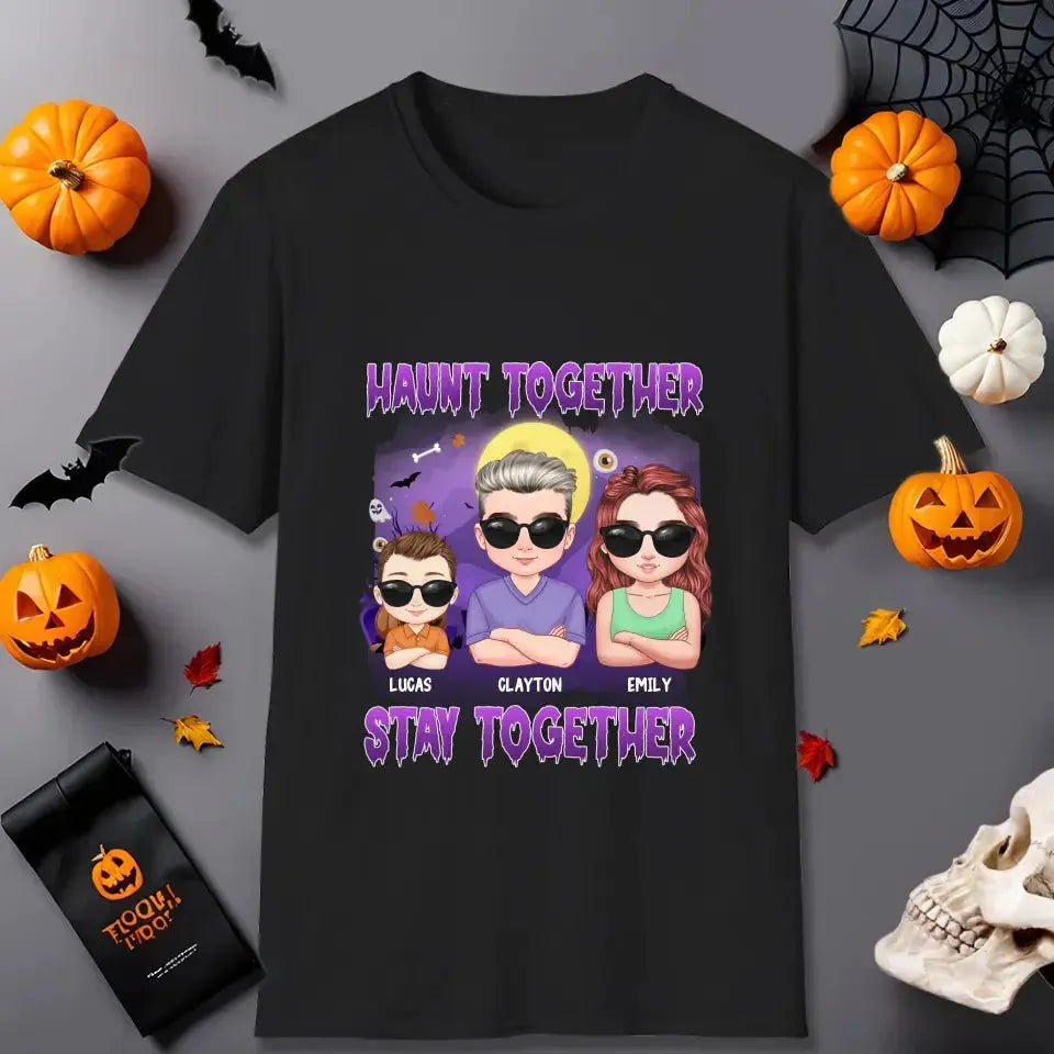 Haunt Together Stay Together - Custom Name - Personalized Gifts For Mom - Hoodie