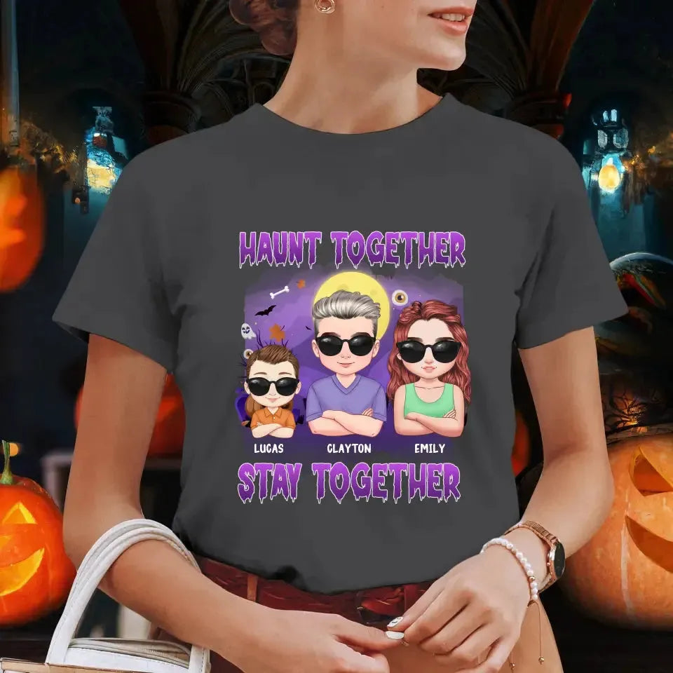 Haunt Together Stay Together - Custom Name - Personalized Gifts For Mom - Hoodie