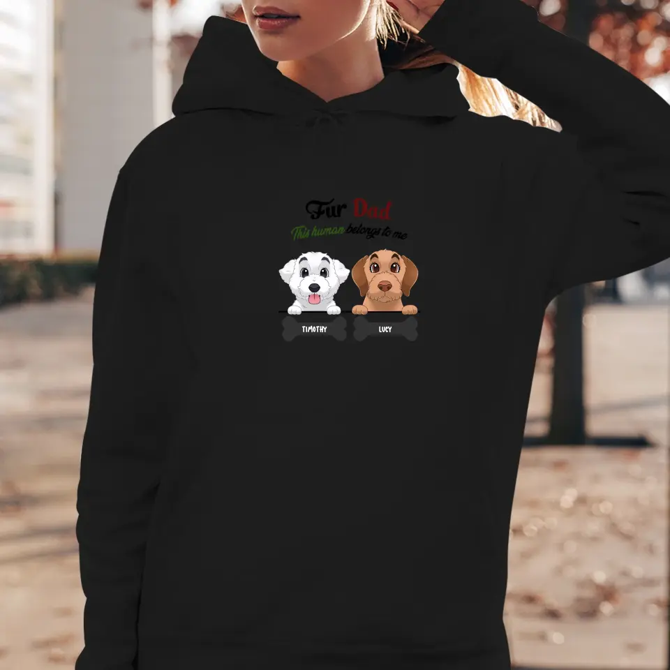 Fur Mom - Personalized  Hoodie