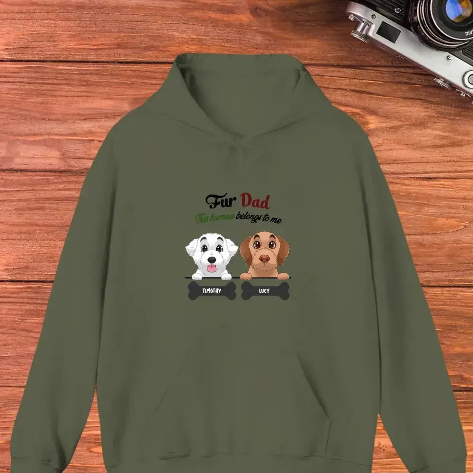 Fur Mom - Personalized  Hoodie