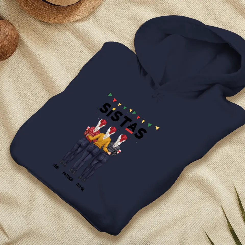 Sisters - Custom Quote - Personalized  Gifts For Besties - Sweater