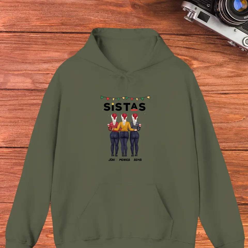 Sisters - Custom Quote - Personalized  Gifts For Besties - Sweater