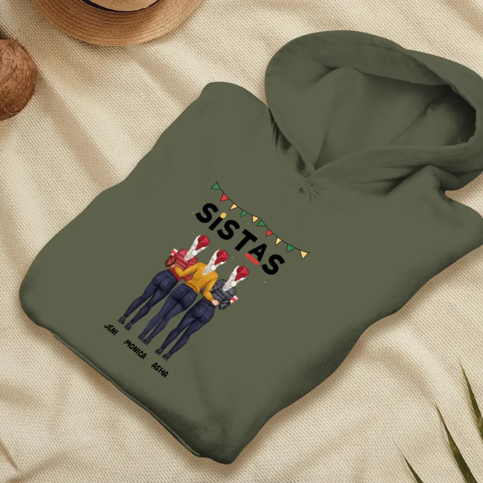 Sisters - Custom Quote - Personalized  Gifts For Besties - Sweater