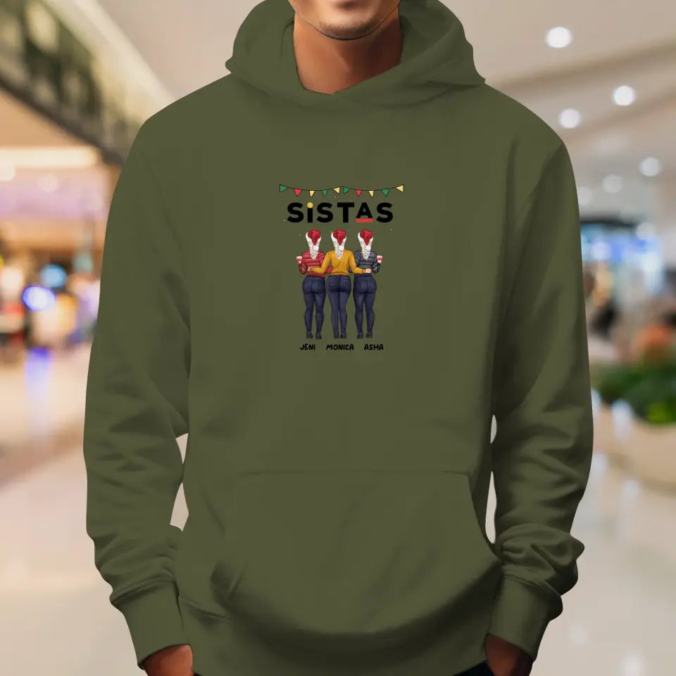 Sisters - Custom Quote - Personalized  Gifts For Besties - Sweater