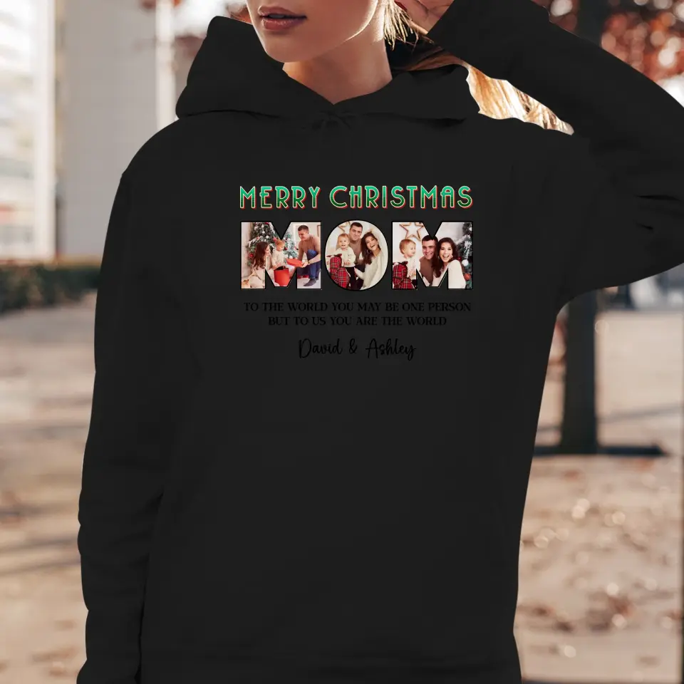 Merry Christmas Mommy - Custom Name - Personalized Gifts For Mom - Sweater